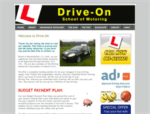 Tablet Screenshot of drive-on.ie